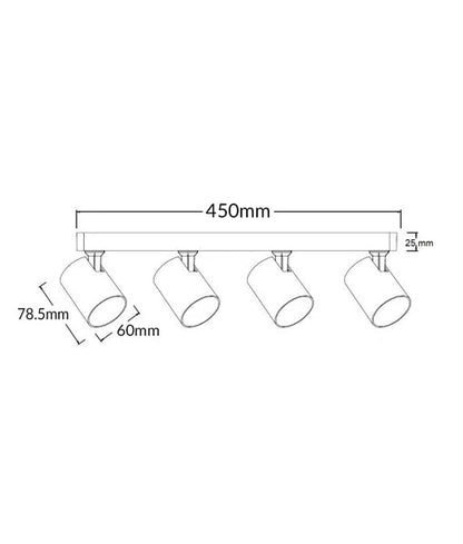 SPOT Adjustable Bar Light 3 Sizes