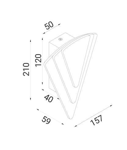 Surat LED Wall Light