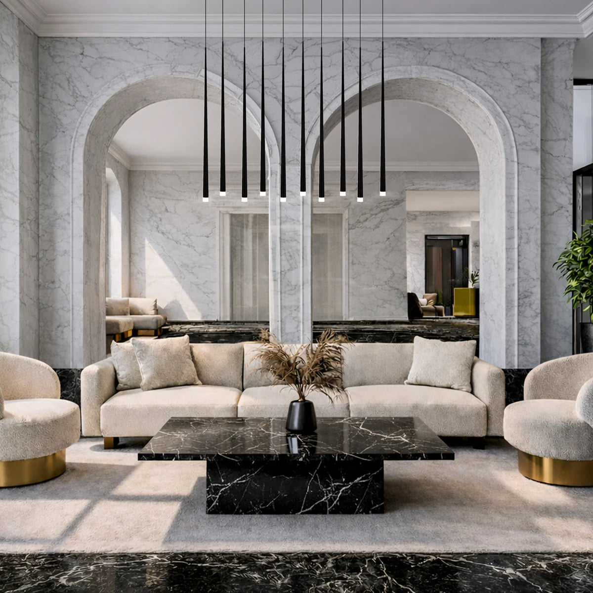 Trina 10 Light Bar Pendant
