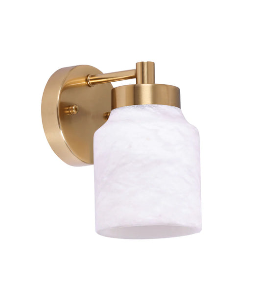 Tufo Alabaster Single Wall Light