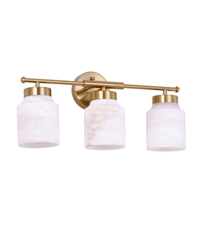 Tufo Alabaster Triple Wall Light