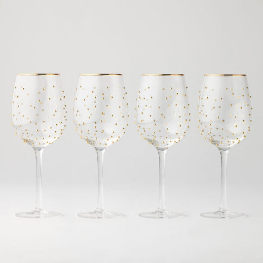 Dotti Wine Glasses Set of 4 – 400mL