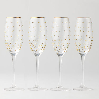 Dotti Champagne Glasses Set of 4 – 250mL