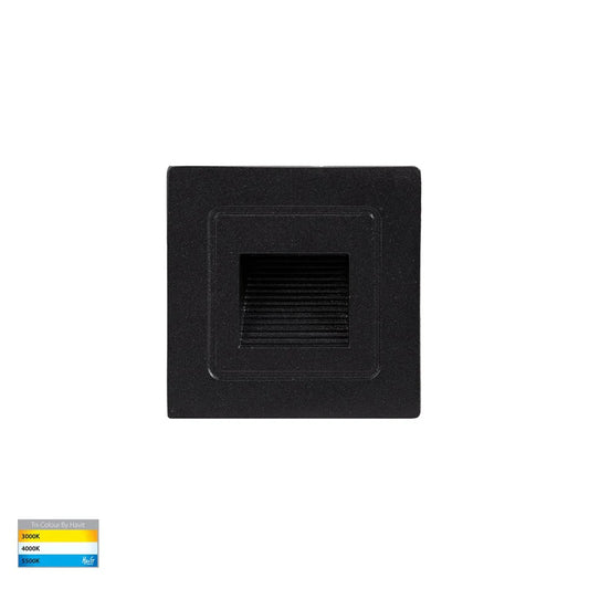 Trin 12v Recessed LED Step Light Square 1w