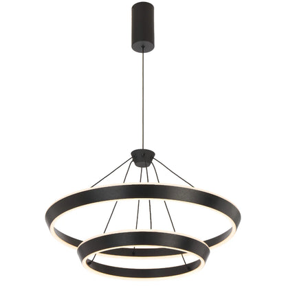 Vantel 2 Tier Pendant Black