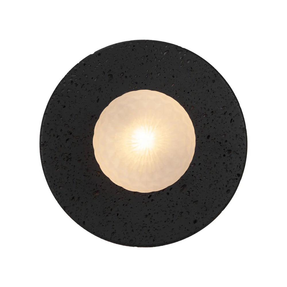Varon Wall Light Black Travertine