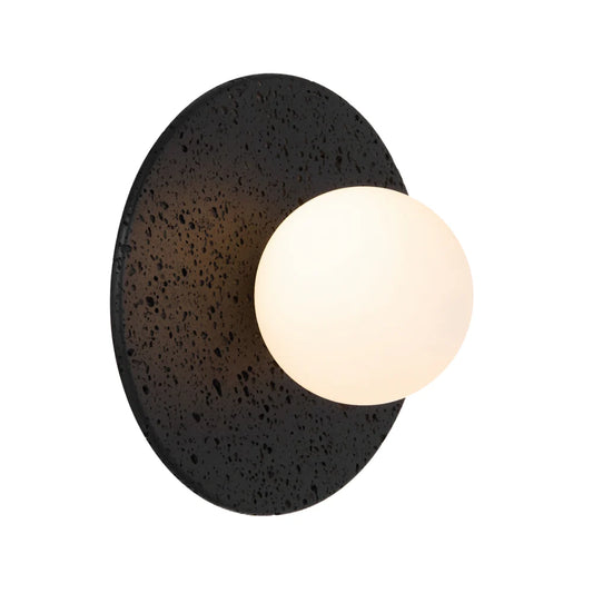 Varon Wall Light Black Travertine