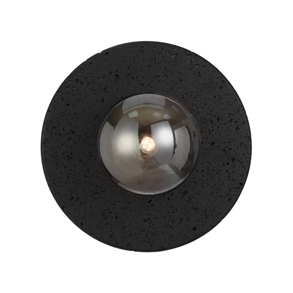 Varon Wall Light Black Travertine