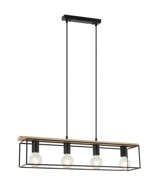 Virun Wooden Bar Light