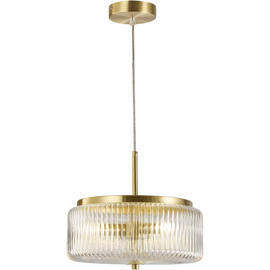Whistler Contemporary Ribbed Glass G9 Pendant