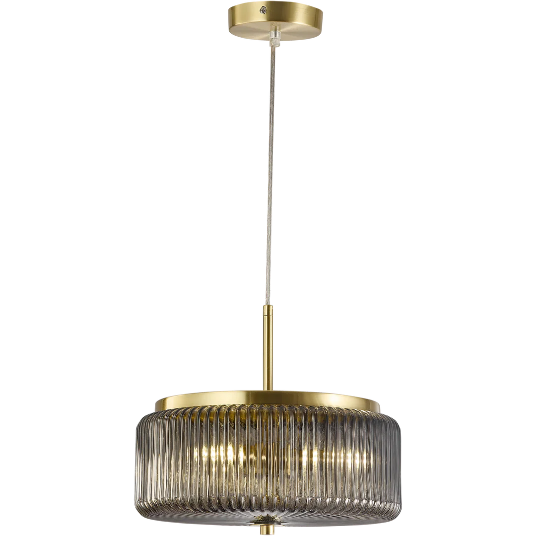 Whistler Contemporary Ribbed Glass G9 Pendant