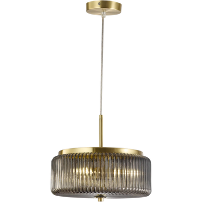 Whistler Contemporary Ribbed Glass G9 Pendant