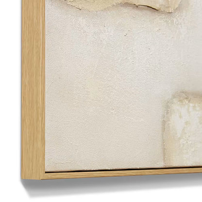 Kohana Hand Painted Wall Art White
