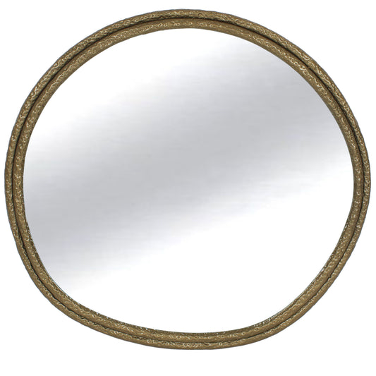 Oodly Doodly Mirror Gold 78x73cm