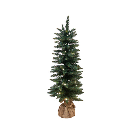 Burlap LED Tree 90cm - 125 LED Tips