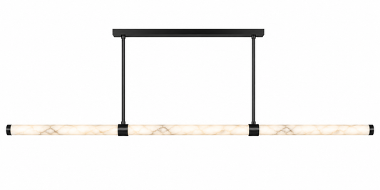 Sofia Spanish Alabaster Stone Bar Pendant 60mm DIA 1500mm