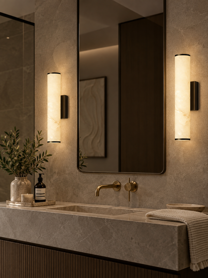 Sofia1 LED Spanish Marble Wall Light