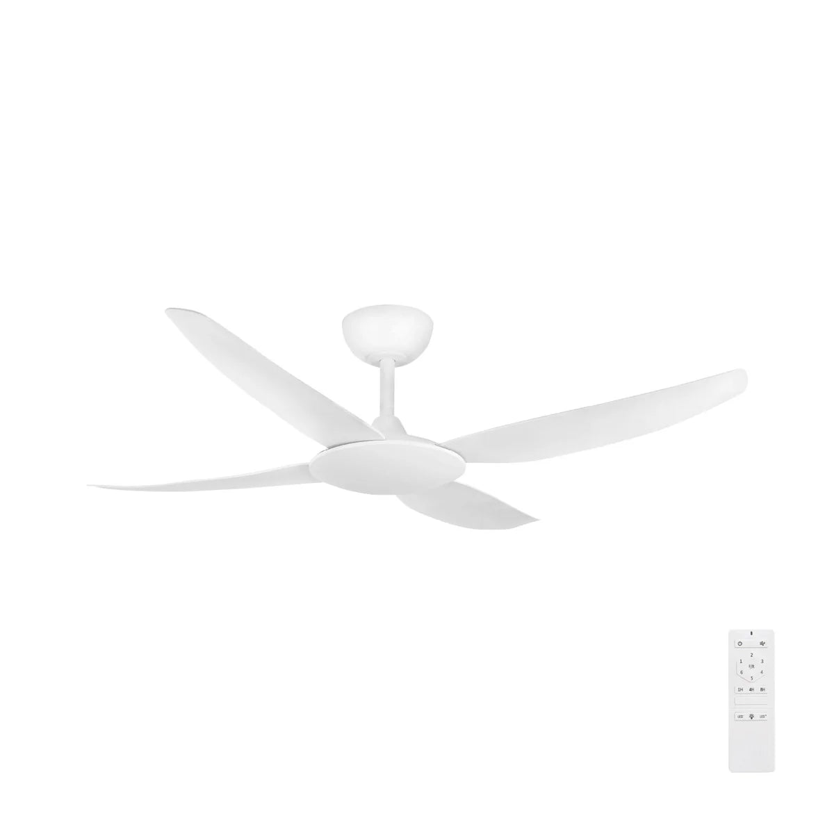Amari Series II 4-Blade 52'' DC Ceiling Fan Without Light
