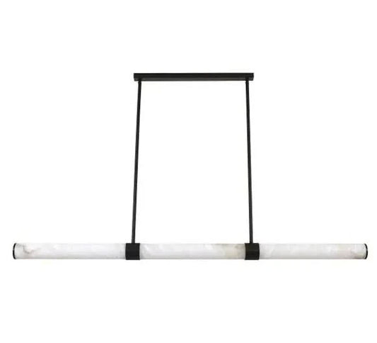 Sofia Spanish Alabaster Stone Bar Pendant 60mm DIA