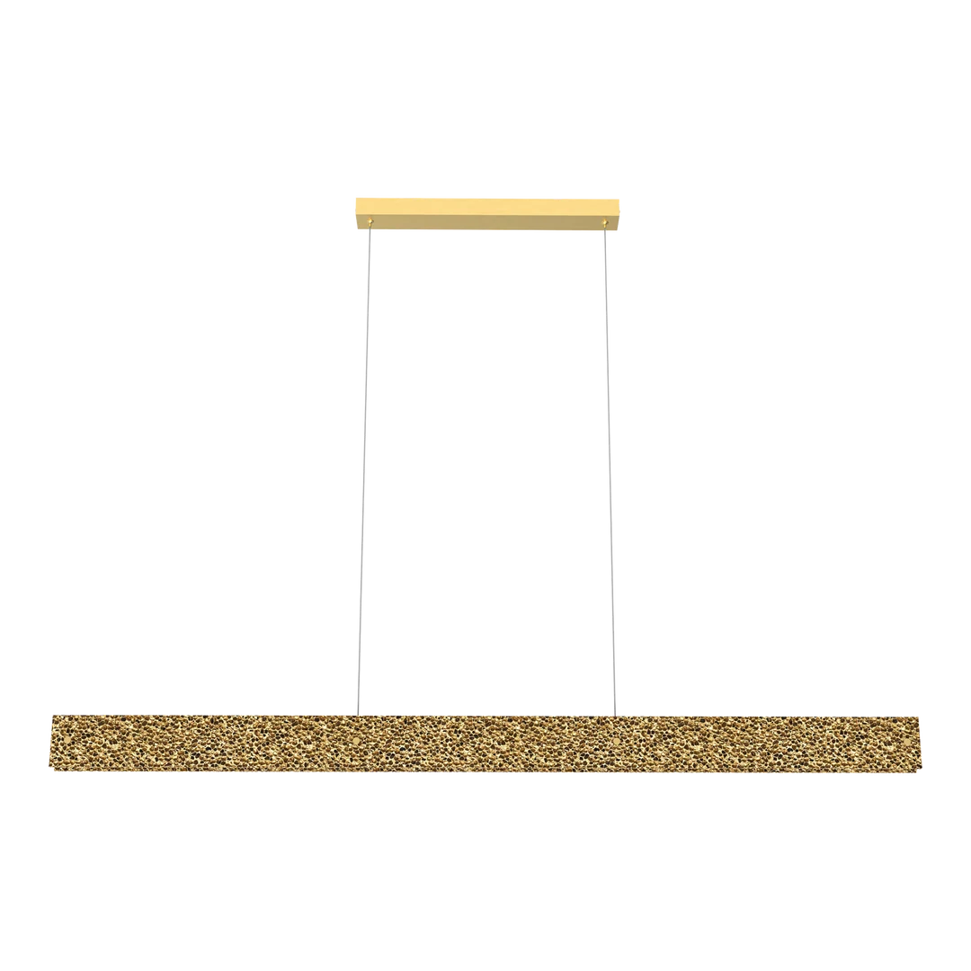 Calibo Couas Textured Honeycomb 3CCT LED Linear Pendant