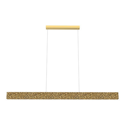 Calibo Couas Textured Honeycomb 3CCT LED Linear Pendant