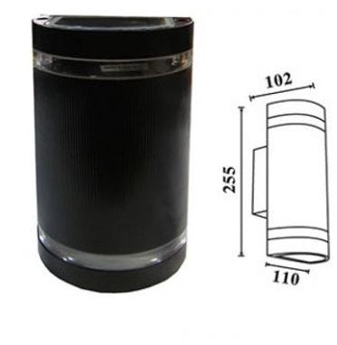 Round 256AL Up/Dwn Exterior Wall Light