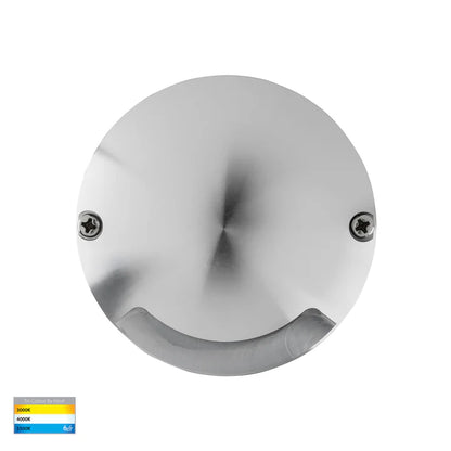 Dome 12v 3w TRI 1 Way LED Inground Light