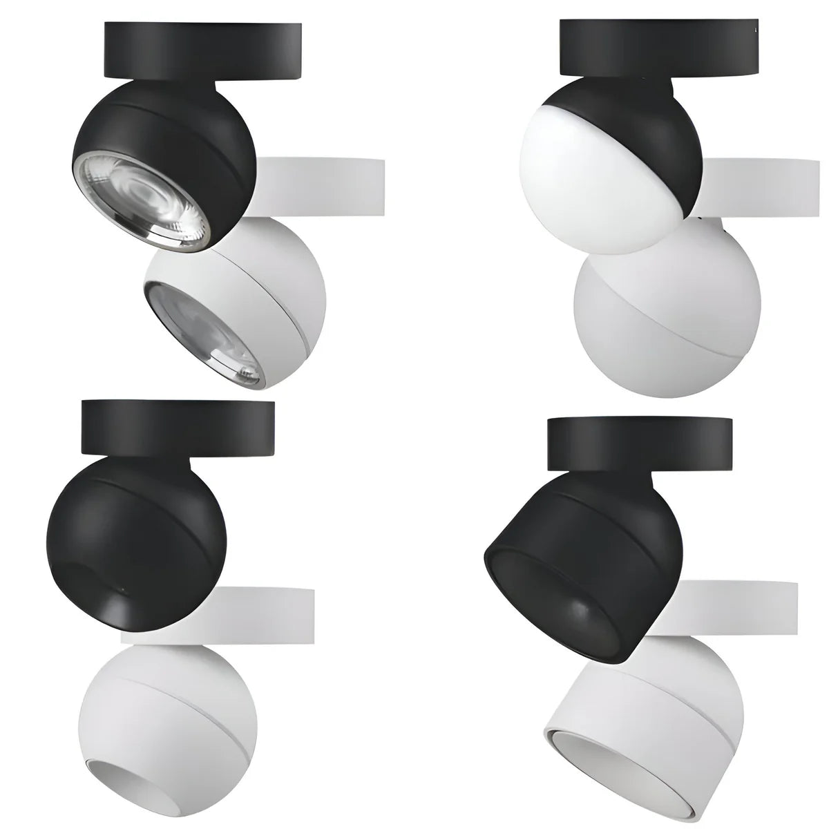 Domus MOON-SM 6/9W LED Power/Tri-Colour Switchable Surface Mount Downlight