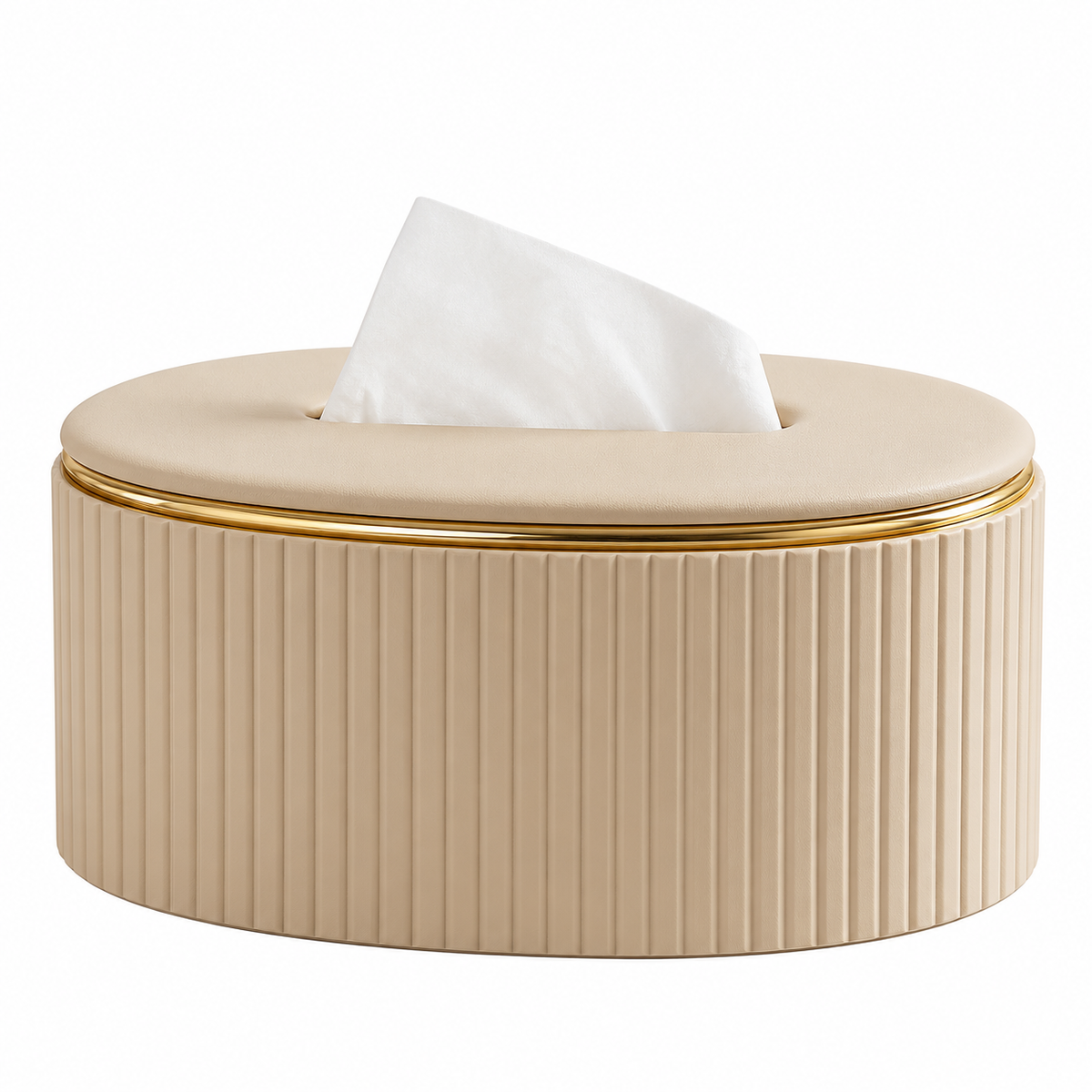 Olivia Wide Oval Tissue Box