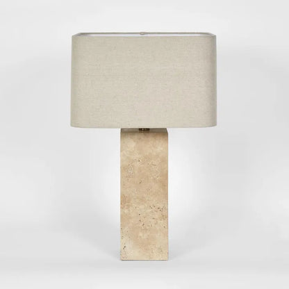 Imperial Travertine Table Lamp EMAC&LAWTON