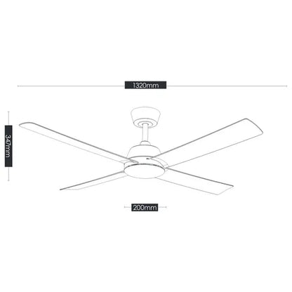Bronco 52" DC Ceiling Fan