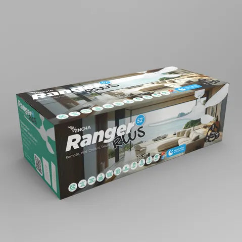 Ranger 52" DC RWS Ceiling Fan