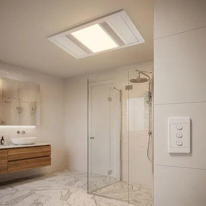 Apex 3in1 Bathroom Heater, Light & Exhaust