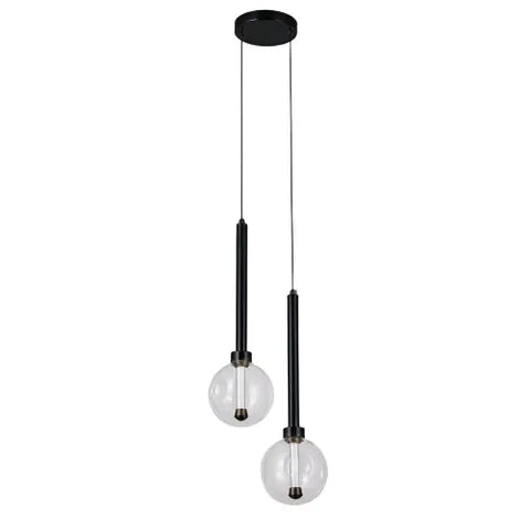Meteor 2 Light Pendant Black