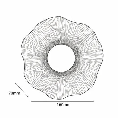 Lotus 3w Wall Light