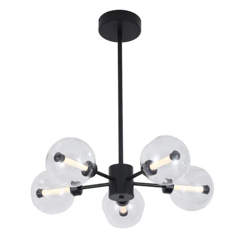 Meteor 5 Light Round Pendant