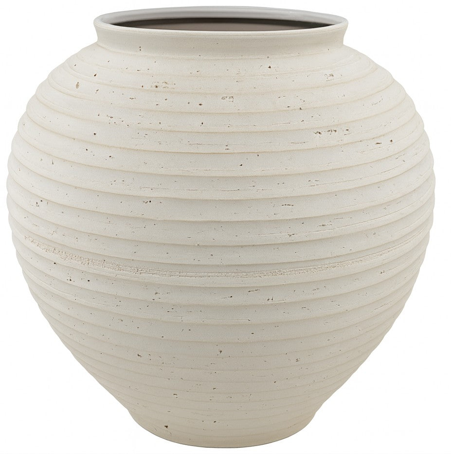 Sandroot Ceramic Vase Round