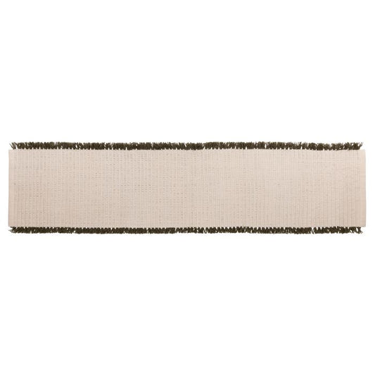 Amalfi Isla Fringe Table Runner Green