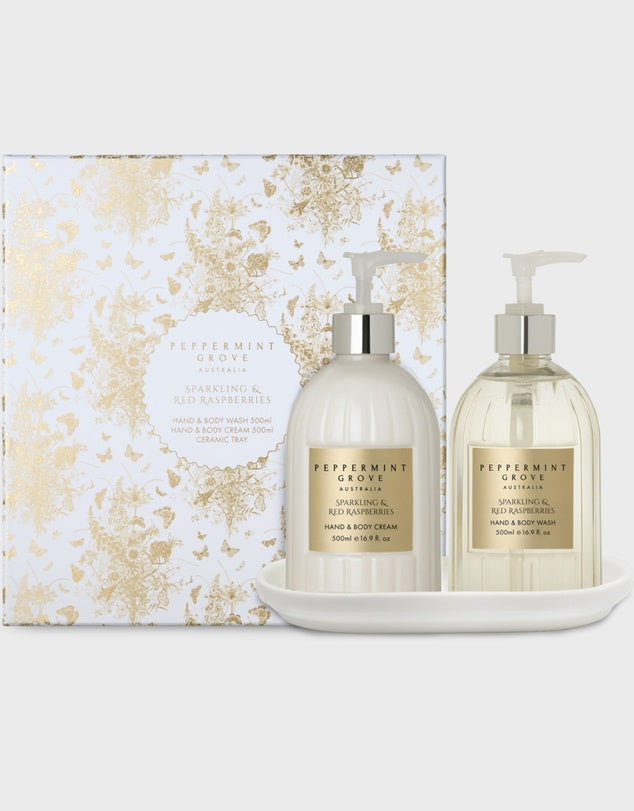 Sparkling & Red Raspberries Hand Care Gift Set