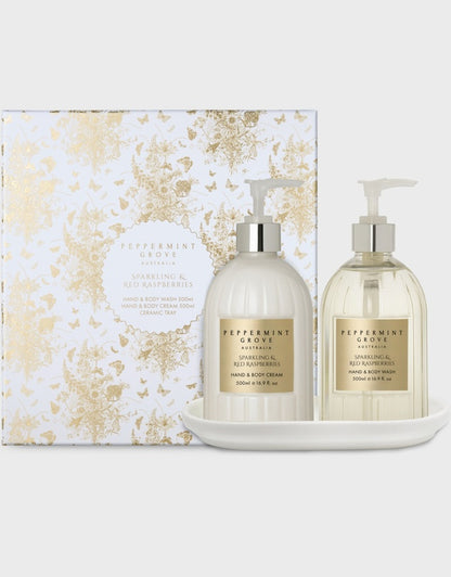Sparkling & Red Raspberries Hand Care Gift Set