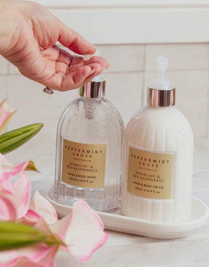 Sparkling & Red Raspberries Hand Care Gift Set