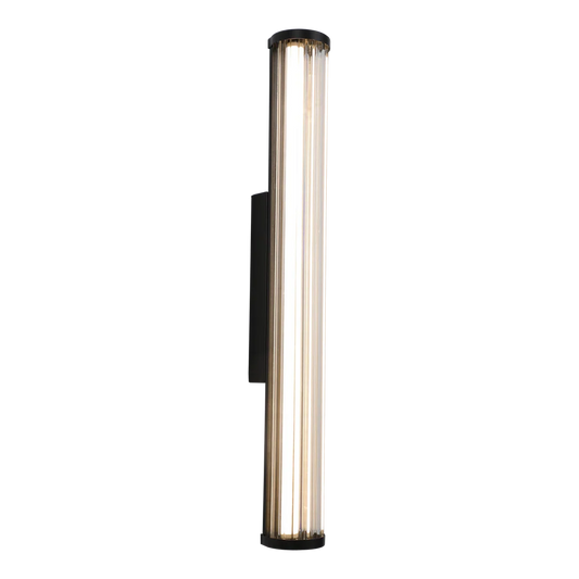 Calibo Junco Vertical Slimline Tubular 3CCT LED Exterior Wall Light