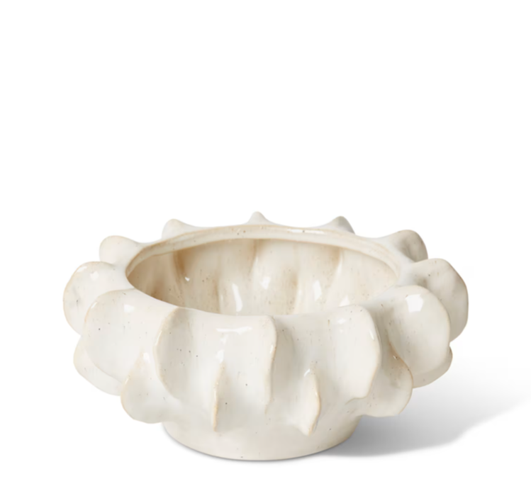 Kanika Bowl White 26x26x11cm