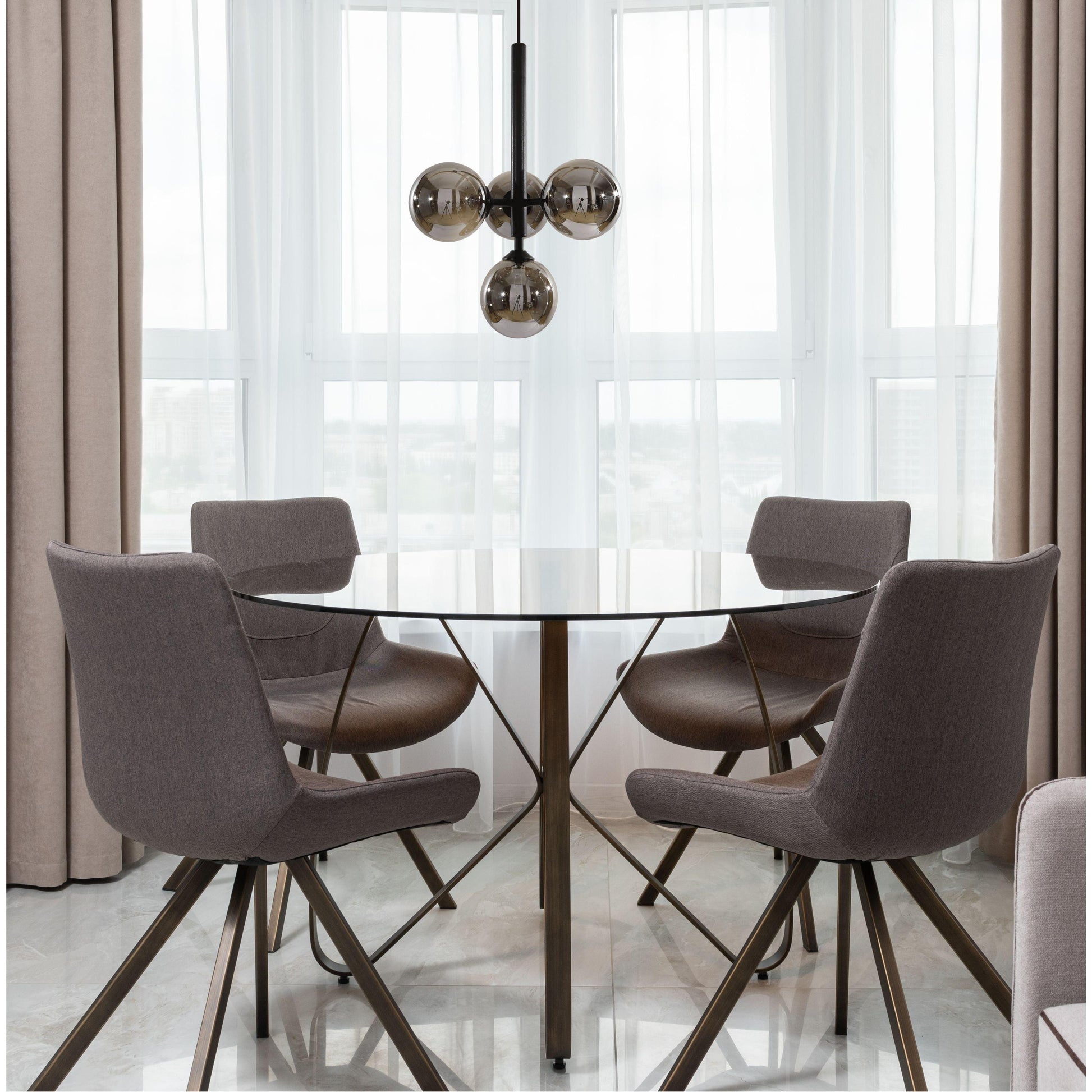 MODI Matte Black Pendant Light - 4 Light ** New Arrival** - V&M IMPORTS Australia