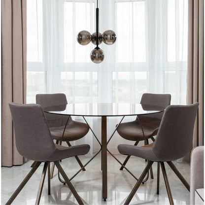 MODI Matte Black Pendant Light - 4 Light ** New Arrival** - V&M IMPORTS Australia