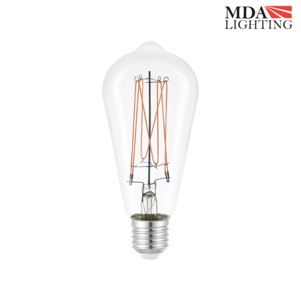 Pear ST64 6w LED Globe