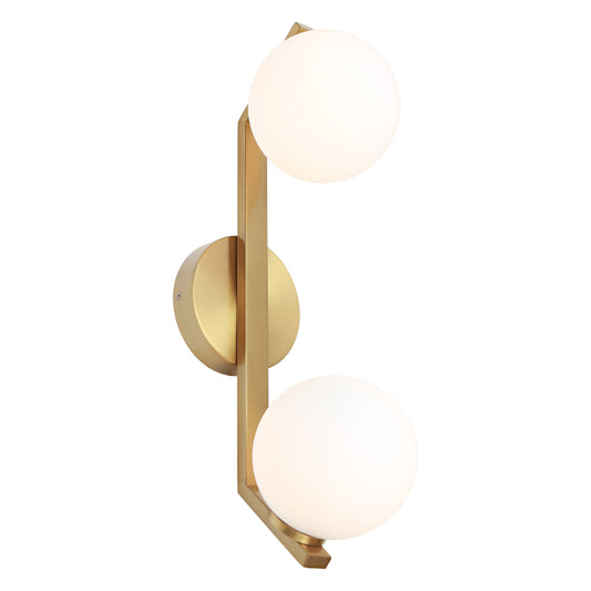 Rayna Opal Double Wall Light