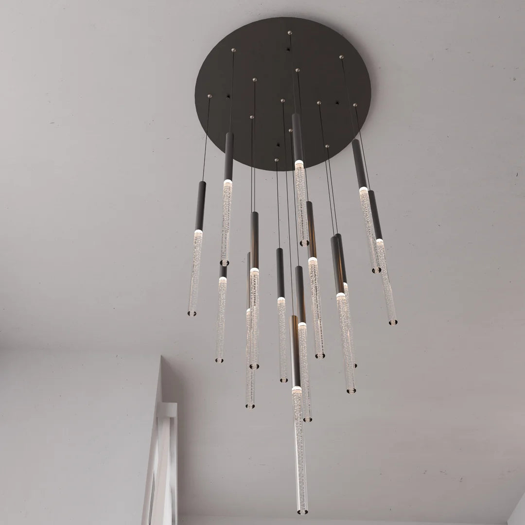 Calibo Rhea 14 Light Pencil Drop LED Pendant