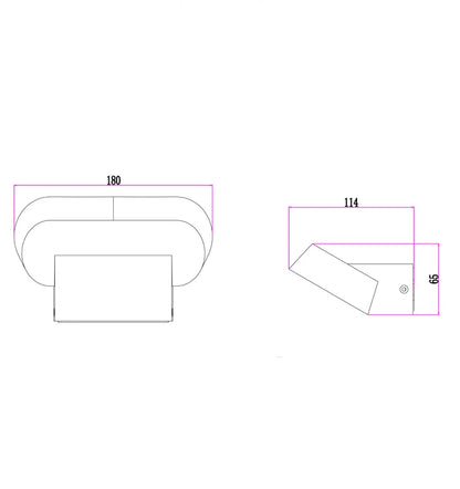 Glans Wall Light