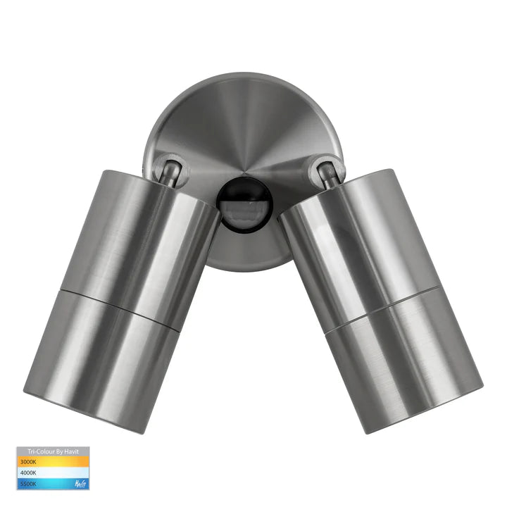 Tivah Double Adjustable Twin Spot Light with Sensor